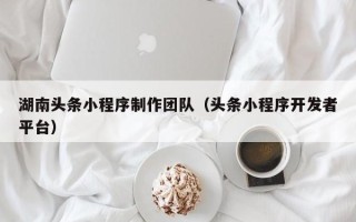新泰湖南头条小程序制作团队（头条小程序开发者平台）